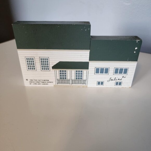 The Cat's Meow 1994 - Amish Craftsmen Series - Millers Dry Goods - Picture 4 of 7